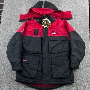 NWT Vexilar Cold-Snap Parka Mens XL Red Black Ice Fishing Winter Jacket VXW630-4